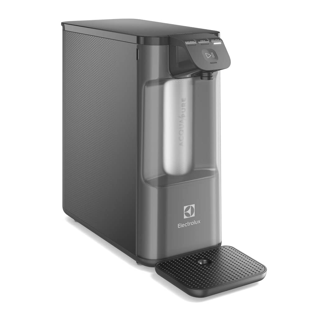 51KkkUJg0YL._SL1000_ Purificador de Água Electrolux Compacto Pure 4x Cinza Bivolt PE12G: A Escolha Ideal para sua Casa